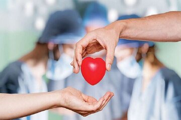 اعضای بدن یک شهروند ملایری به بیماران نیازمند اهدا شد