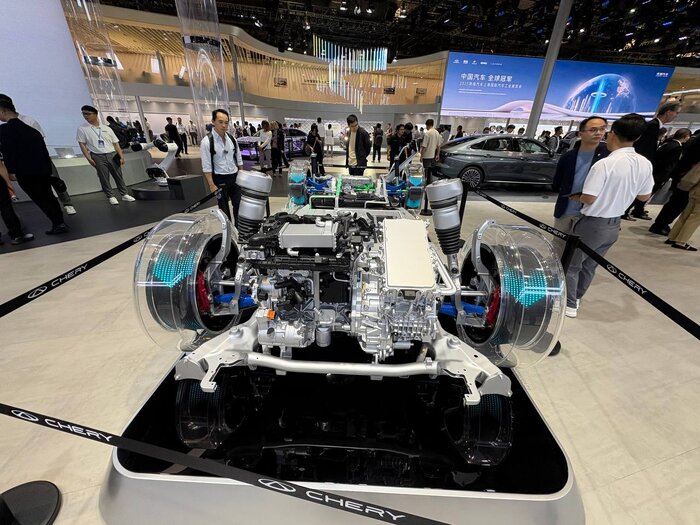 عرضه نسل جدید خودروها در نمایشگاه شانگهای چین