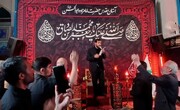فیلم| آئین عزاداری شهادت امام جعفرصادق (ع) در امامزاده ابوالحسن شهرری برگزار شد