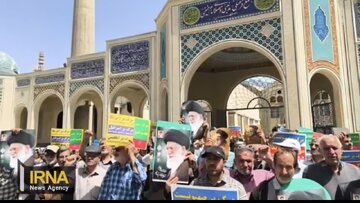 راهپیمایی «جمعه خشم» در اصفهان برگزار شد
