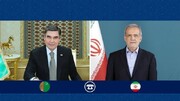 Irán y Turkmenistán refuerzan cooperación bilateral y abordan crisis ambiental del Caspio en diálogo presidencial