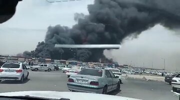 Explosión en el puerto Shahid Rayaei