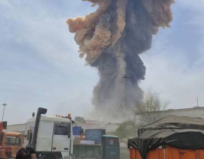 انفجار در بندر شهید رجایی