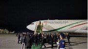 الرئيس بزشكيان يغادر باكو عائدا الى طهران