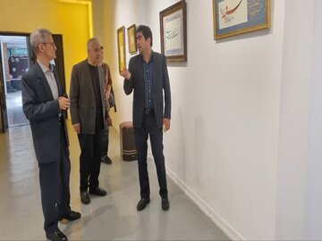 آثار ۱۶ استاد خوشنویسی کردستان در سنندج به نمایش درآمد