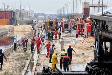 تیم واکنش سریع هلال‌احمر بوشهر به بندرعباس اعزام شد