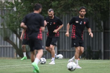 وسواس کارتال در تمرین پرسپولیس