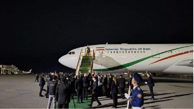 President Pezeshkian wraps up Baku visit