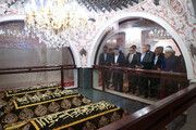 Prezident Bakıda Həzrət Bibi Heybət (ə) hərəmini ziyarət edib