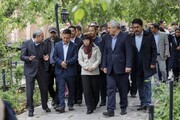 بازدید هیات تجاری چین از بقعه شیخ صفی‌الدین اردبیلی