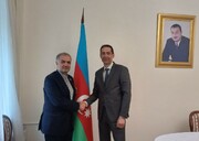 دیدار سفیران ایران و جمهوری آذربایجان در مسکو