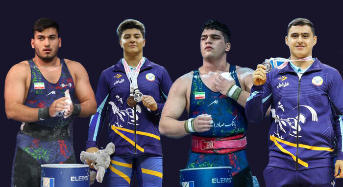 استقبال از مدال آوران فارس در مسابقات وزنه برداری جوانان جهان +فیلم