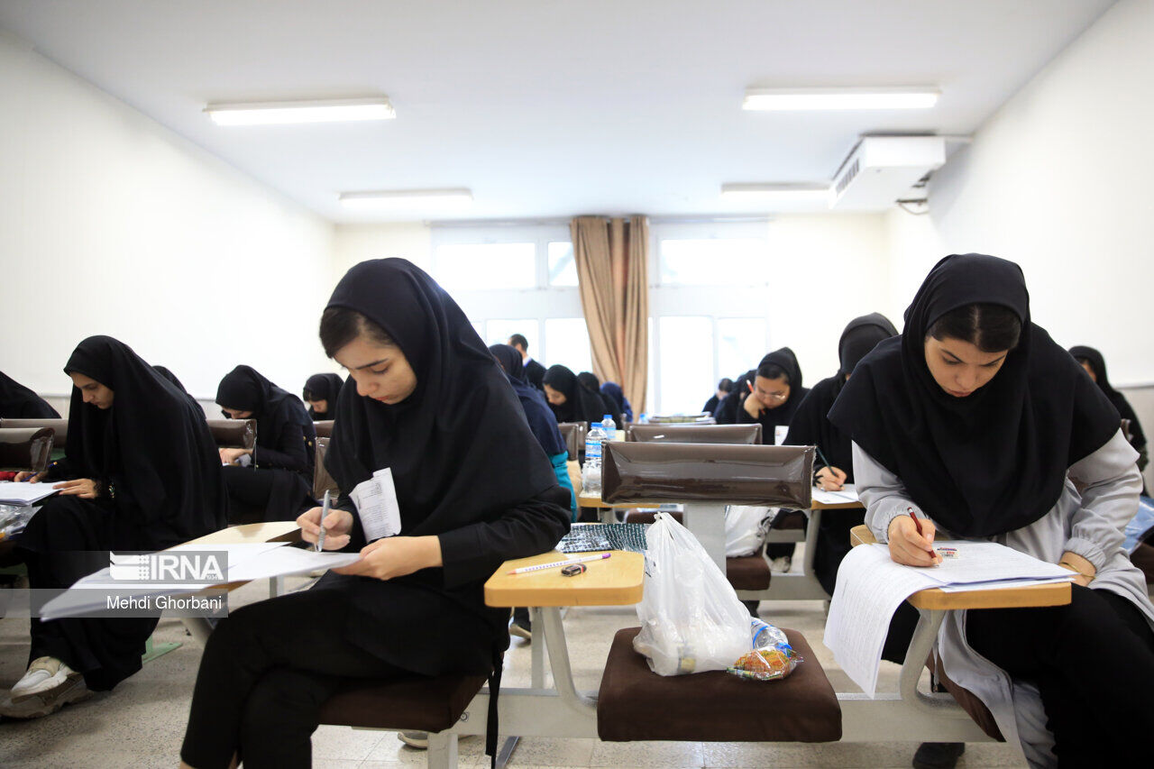 ۶۲ درصد داوطلبان آزمون سراسری در زنجان را بانوان تشکیل می‌دهند