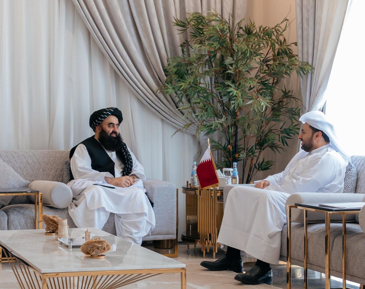 قطر در بخشهای فرهنگ، صحت و انتقال کارگران افغان به دوحه با افغانستان همکاری میکند قطر در بخشهای فرهنگ، صحت و انتقال کارگران افغان به دوحه با افغانستان همکاری میکند