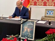 В посольстве Ирана в Москве открыта книга соболезнований в связи с инцидентом в порту Шахид Раджаи