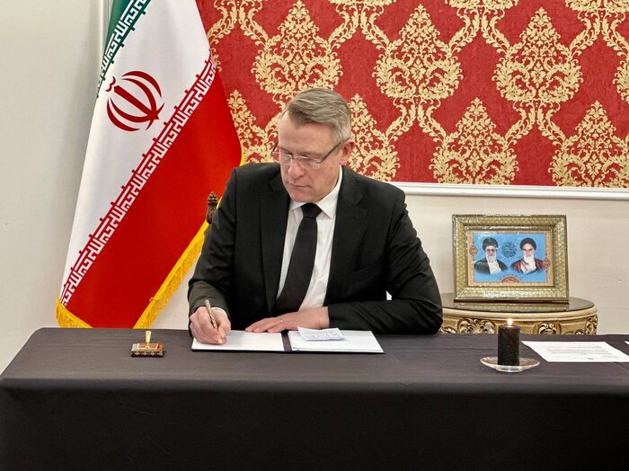 گشایش دفتر یادبود جانباختگان حادثه بندر شهید رجایی در مسکو