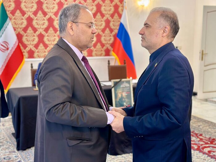 گشایش دفتر یادبود جانباختگان حادثه بندر شهید رجایی در مسکو