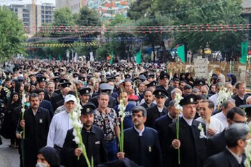 استقبال مردم رشت از خدام رضوی، شمیم عطر رضوی در گیلان پیچید