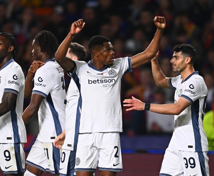 تساوی تماشایی بارسلونا و اینترمیلان؛ نراتزوری با طارمی آبیواناریها را متوقف کرد