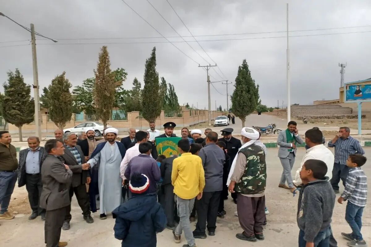 میزبانی شهرستان درمیان از کاروان زیر سایه خورشید
