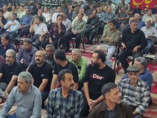 برگزاری مراسم یادبود رانندگان اصفهانی جان‌باخته در حادثه تلخ بندرعباس