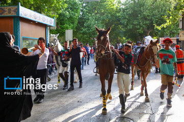 Ispahan : Tournoi du polo (Tchogan)