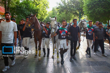 Ispahan : Tournoi du polo (Tchogan)