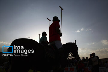 Ispahan : Tournoi du polo (Tchogan)
