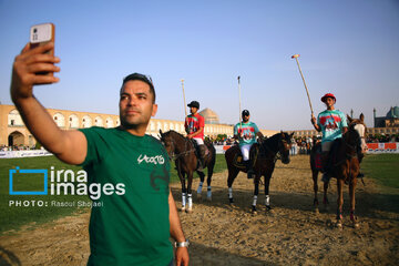 Ispahan : Tournoi du polo (Tchogan)
