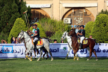 Ispahan : Tournoi du polo (Tchogan)