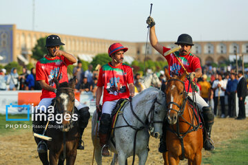 Ispahan : Tournoi du polo (Tchogan)