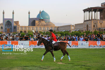 Ispahan : Tournoi du polo (Tchogan)