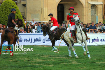 Ispahan : Tournoi du polo (Tchogan)