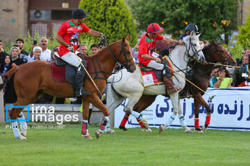 Ispahan : Tournoi du polo (Tchogan)