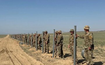 قرقیزستان روند احداث حصار مرزی با تاجیکستان را آغاز کرد