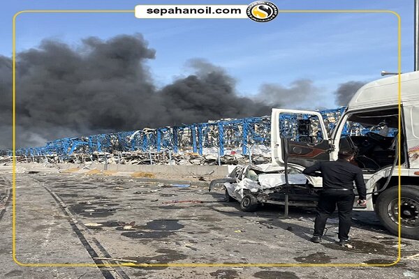 حضور مؤثر شرکت نفت سپاهان در عملیات امدادرسانی بندر شهید رجایی