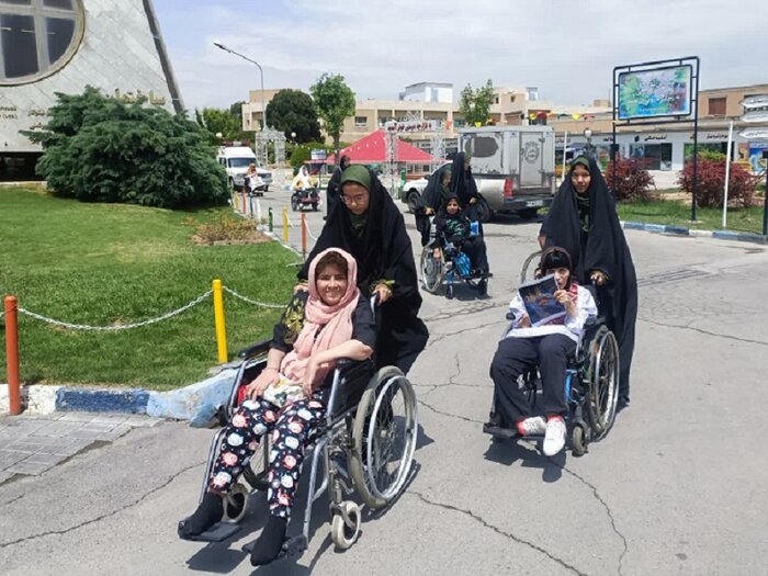 گلریزان رضوی برای مددجویان کهریزک+ فیلم