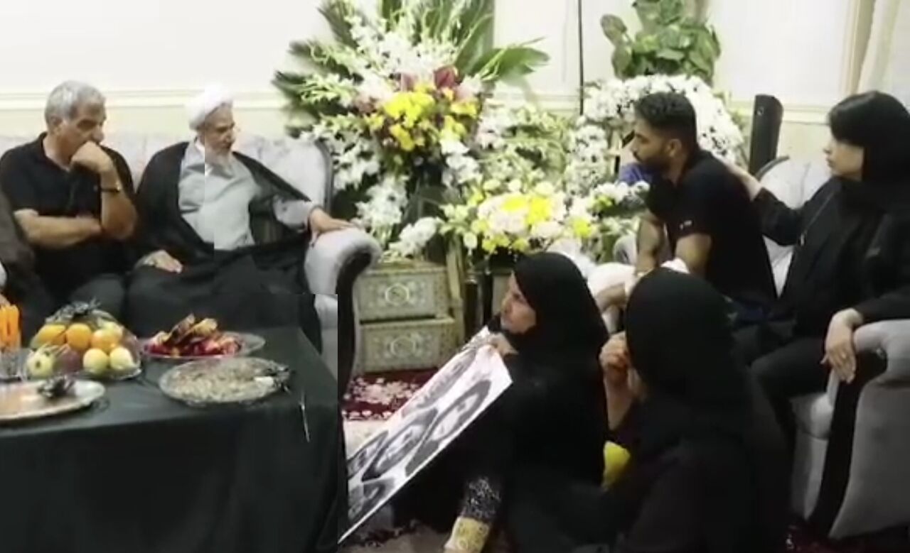 فیلم| ابلاغ پیام تسلیت رهبر معظم انقلاب به خانواده‌های مصیبت‌دیده در حادثه بندرعباس