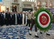 مسئولان سازمان حج و زیارت با آرمان‌های امام راحل تجدید میثاق کردند +فیلم