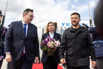 «زلنسکی» برای دیدار با رئیس‌جمهور چک به پراگ سفر کرد