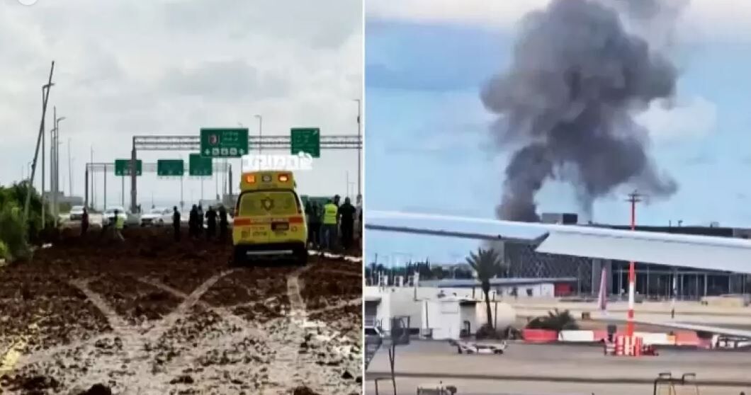 İsrail Ben Qurion hava limanının hədəfə alınmasından ciddi narahatdır - Raket dörd müdafiə qatından keçib