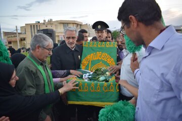 بهاباد عطر و بوی امام رضا (ع) گرفت