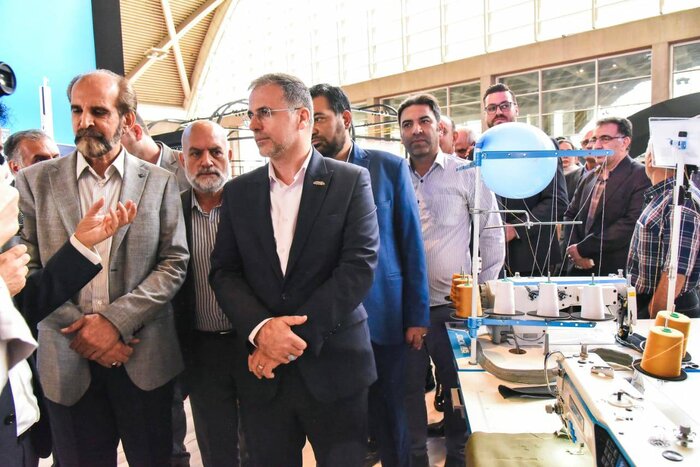 گشایش نمایشگاه بین‌المللی صنعت دوخت در شهر آفتاب تهران