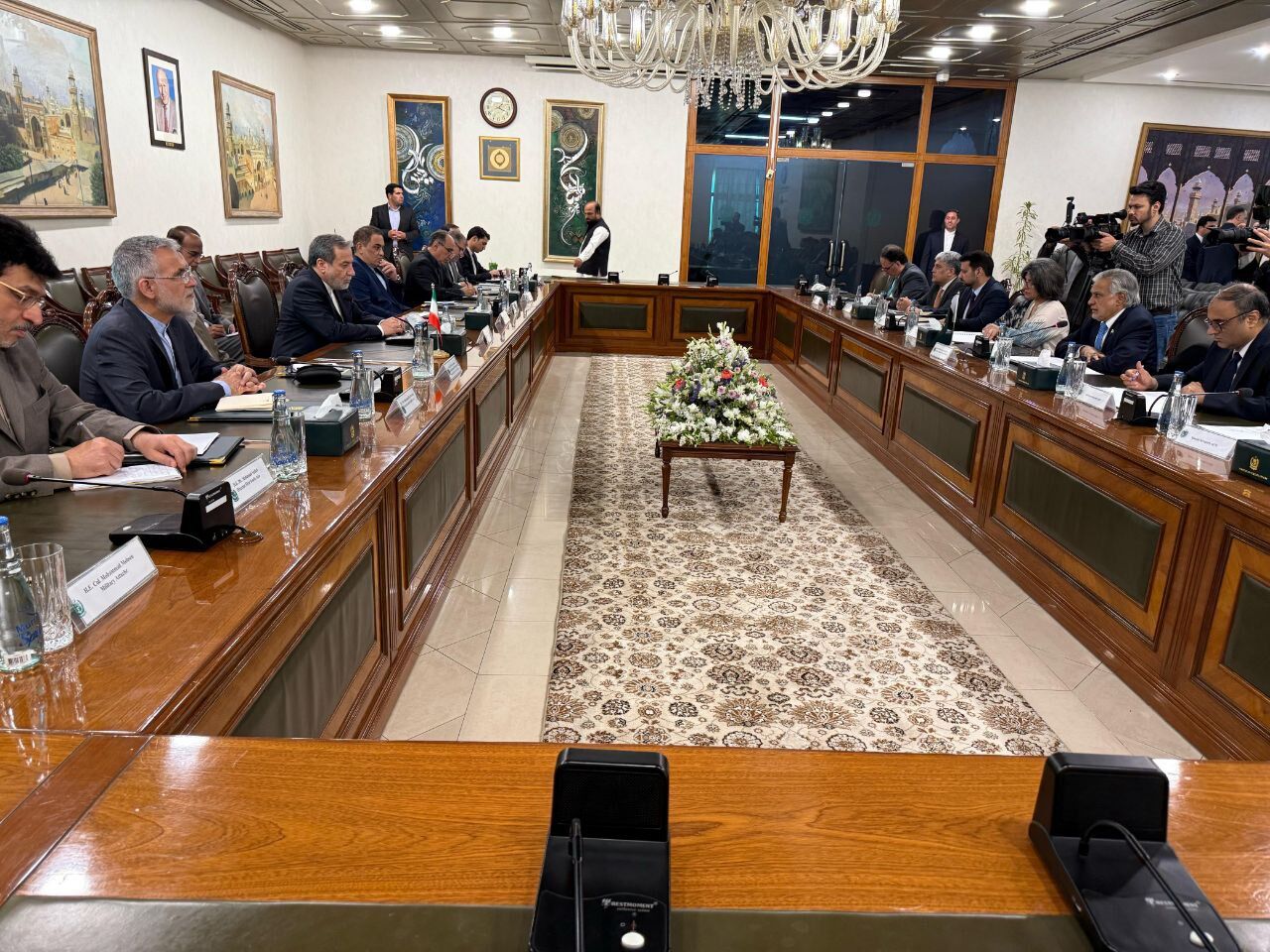 وزیر خارجه پاکستان برای مذاکرات غیرمستقیم ایران و آمریکا آرزوی موفقیت کرد 