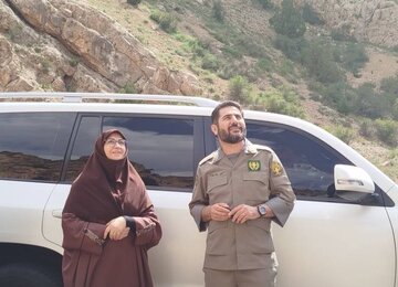 بازدید معاون رییس جمهور از زیستگاه اورس‌ها و مرال‌ها در شمال سمنان + عکس