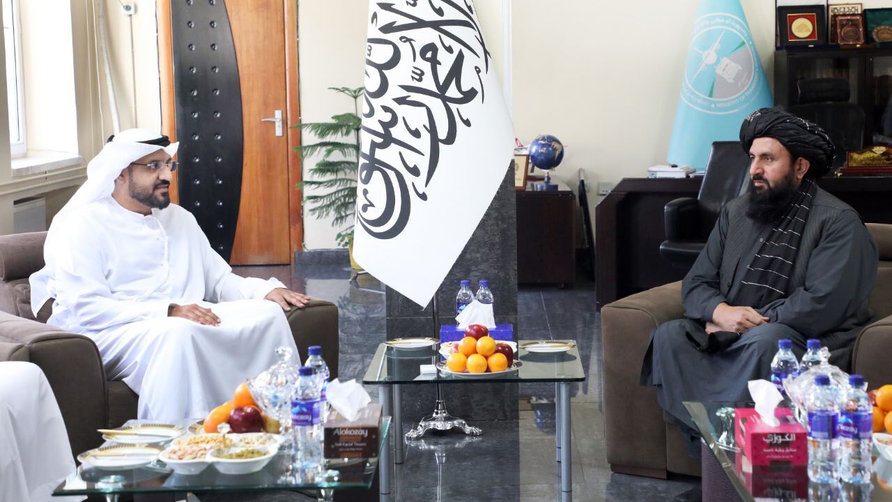 امارات متحده عربی در بخش ترانسپورت و هوانوردی با افغانستان همکاری می‌کند