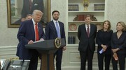 ترامپ: زمان بسیار مهمی برای ایران است؛ قصد سفر به اسرائیل ندارم + فیلم