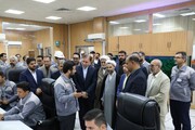 مشکلات تولید با حضور معاون اول قوه قضاییه در عسلویه بررسی شد