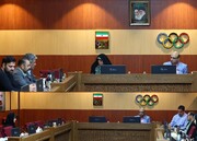نشست مسئولان کمیته ملی المپیک و وزارت ورزش با رشته‌های شمشیربازی و سوارکاری