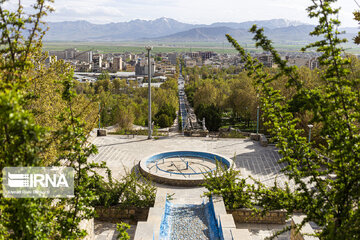 هوای زمستانی بهار  شهرکرد
